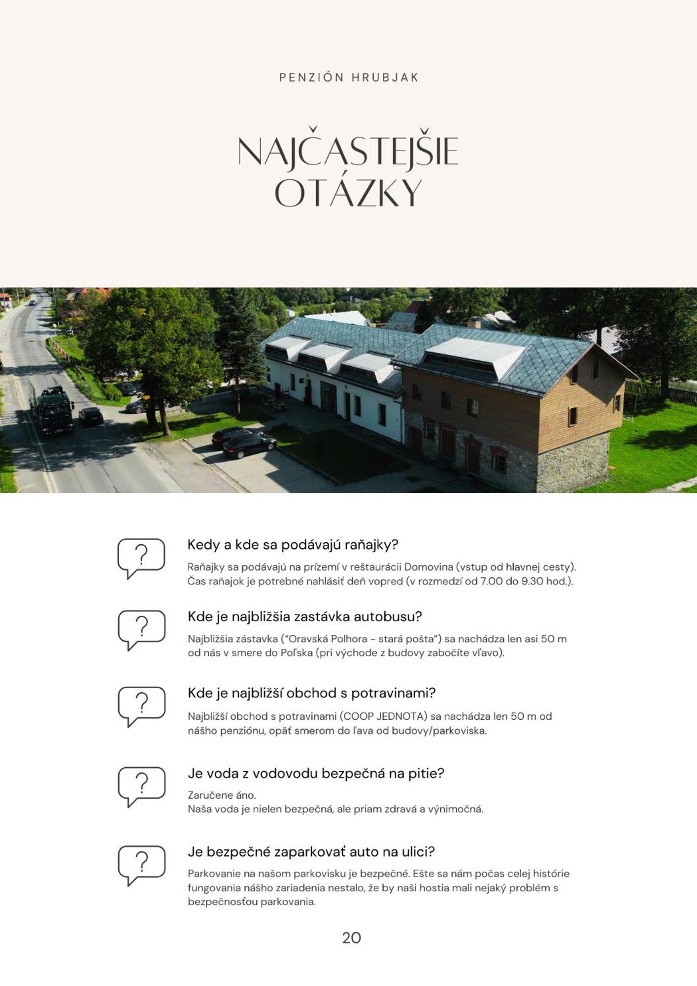 Penzion Hrubjak Oravská Polhora Exteriér fotografie