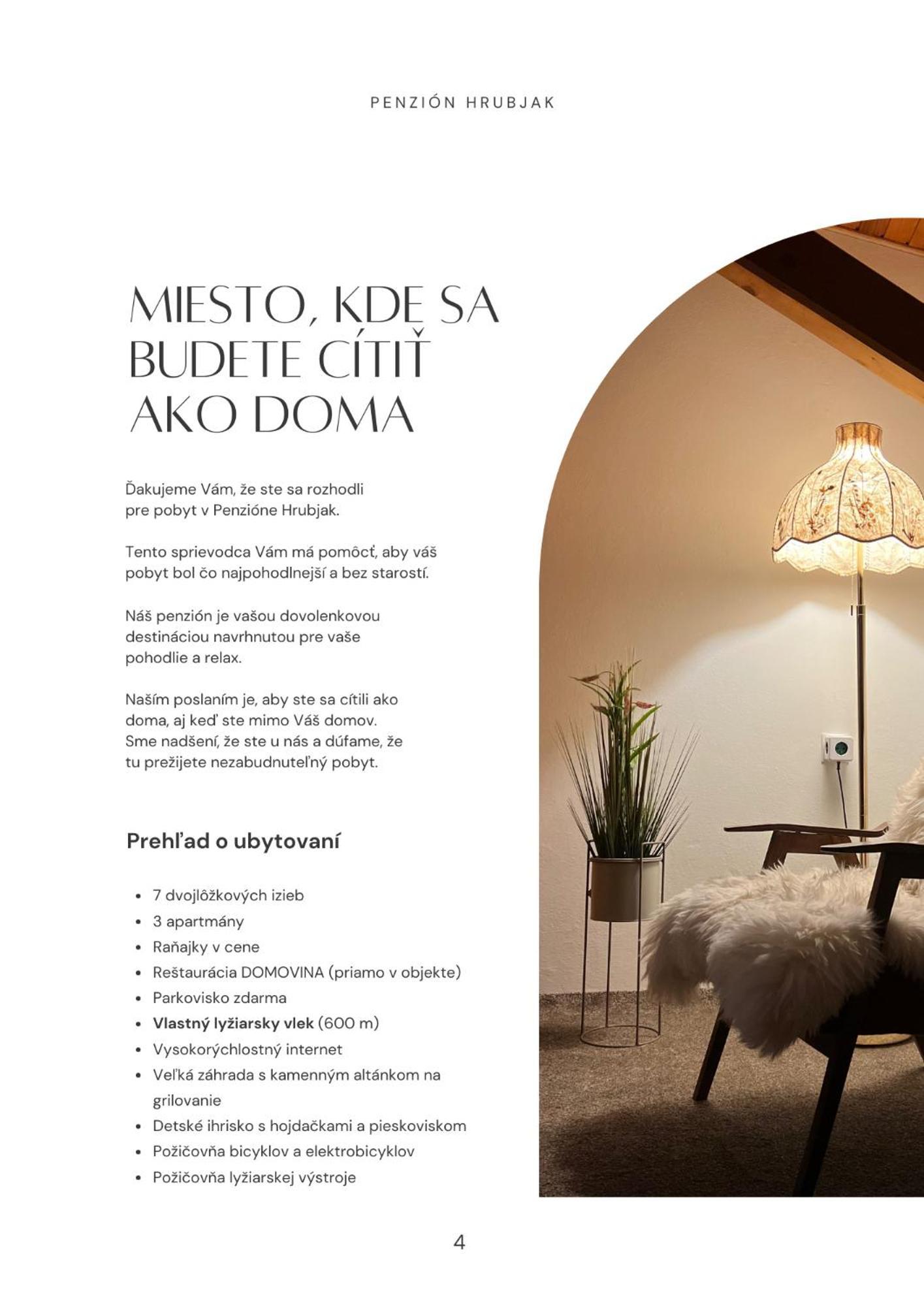 Penzion Hrubjak Oravská Polhora Exteriér fotografie