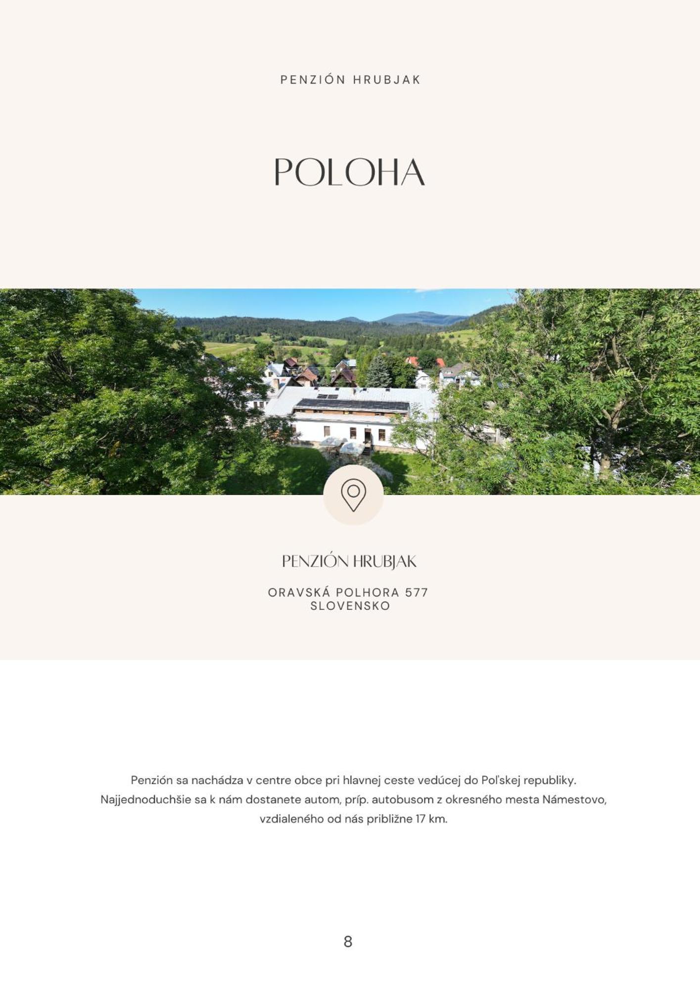 Penzion Hrubjak Oravská Polhora Exteriér fotografie